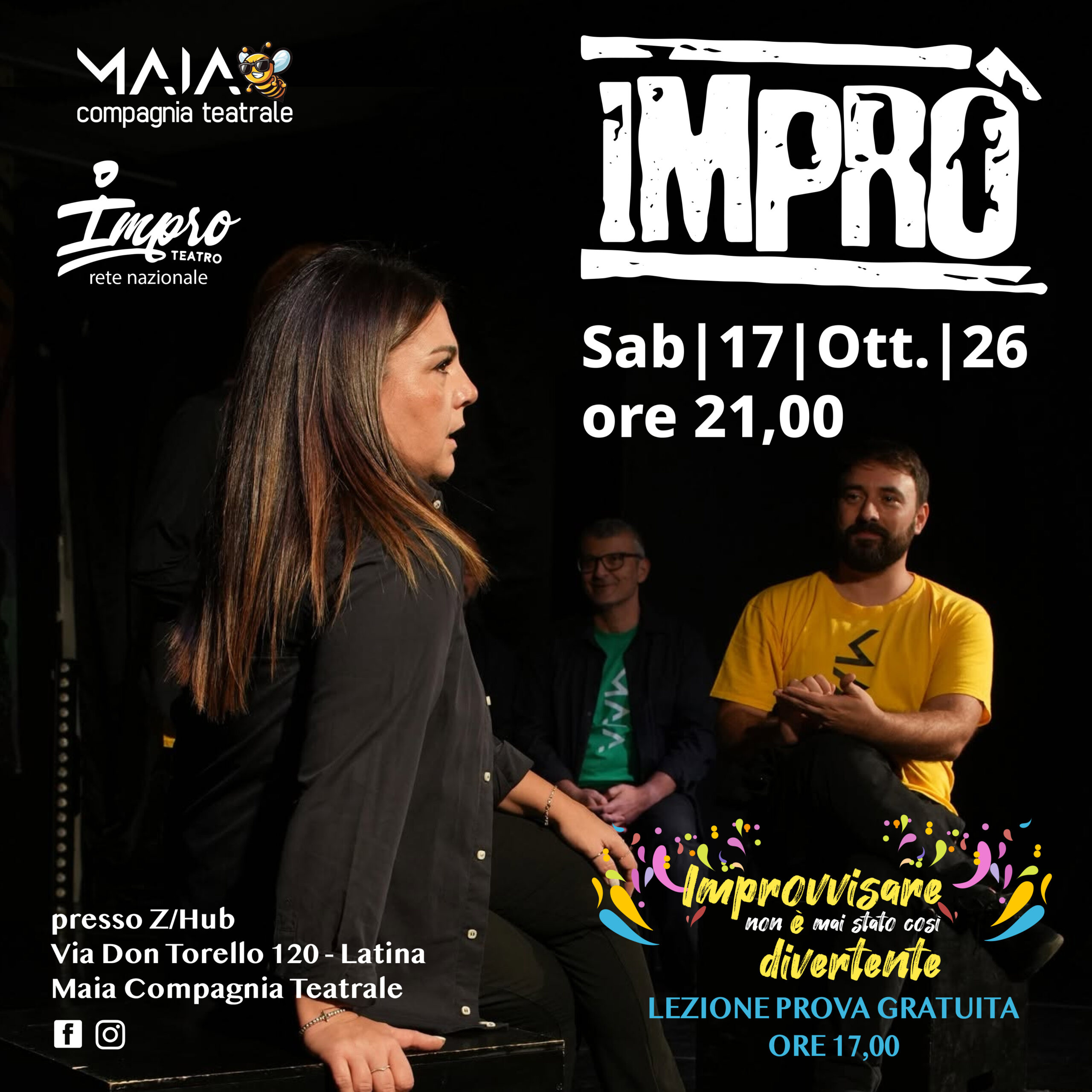 IMPRÒ: Roma e Latina SI SFIDANO il 17 ottobre
